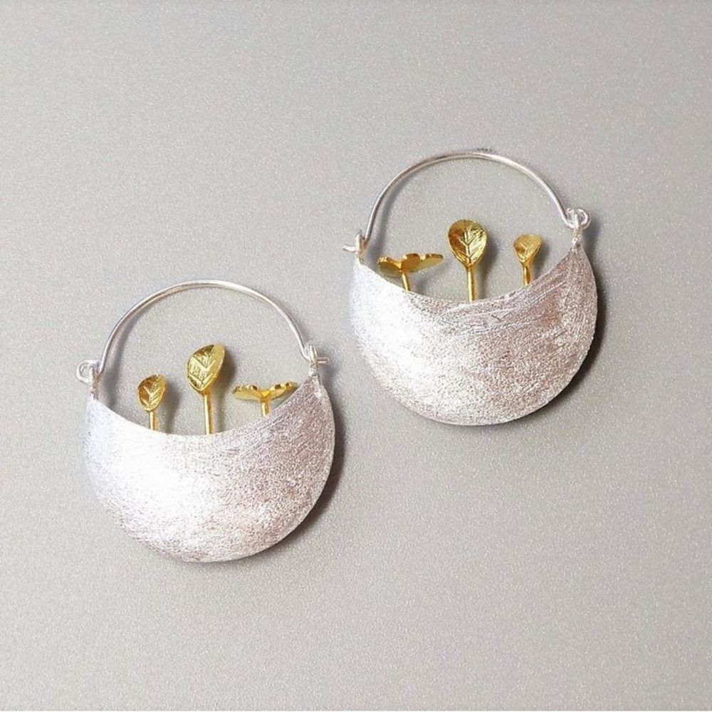 Boho hoop earrings N1258
